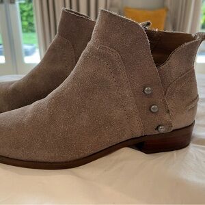 Franco Sarto suede ankle boots